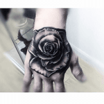 ☠ ROSE TATTOO ☠️ cool custom rose on the hand tattoo I did a few months back I've got plenty more custom designs like this up for grabs, simply DM or email me for a chat and bookings. . . . . . . #tattoo #tattoos #tattooart #tattoodesign #tattooidea #tattooideas #tattooinspiration #sleevetattoos #colourtattoo #wolftattoo #cattatto #traditionaltattoo #sleeveideas #colourwork #linework #tattooartist #art #ink #bodyart #skinart #tattooinstagram #tattoolife #londontattooconvention #traditionaltattoos #tattoodesign #sleevetattoo #neotraditionaltattoo #customtattoo #worldwidetattoos #rosetattoos