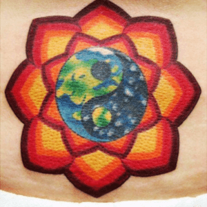My own design... #lotus #world #space #yingyang #iwasyoung #dontjudge #noregrets 