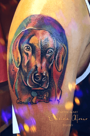 Canela Tattoo. #pet #dog #bestfriend #pettattoo 