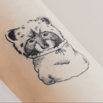 Animal tattoo - fine line