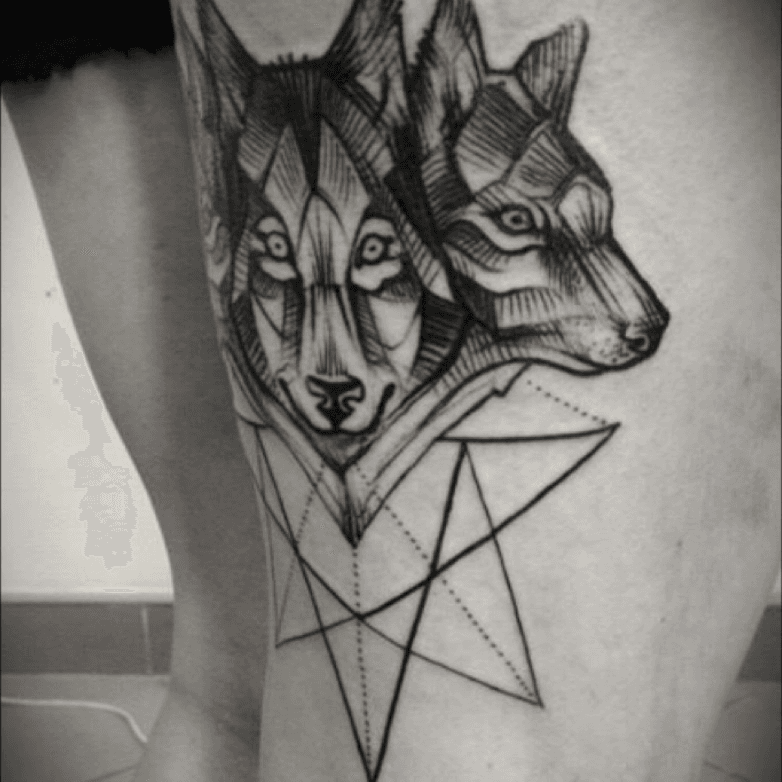 three wolves tattoo  Pesquisa Google  Three wolf moon Wolf howling Wolf  howling at moon