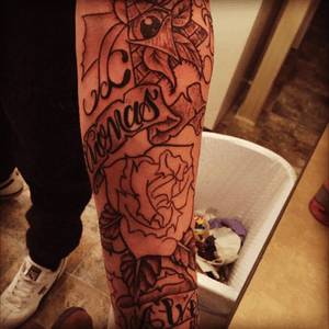 Just got my sleeve started