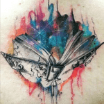 #megandreamtattoo I've wanted a tattoo of a book like this for years! For my love of reading, and for how books and stories helped me survive! 
