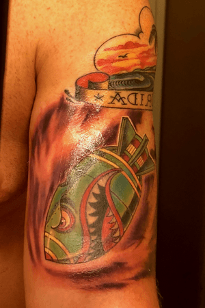 Progress!!! 3 layers deep tattoo’s @ryan_farrel