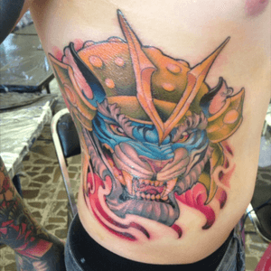 Tatuaje  #cdmex #tattoo #tiger #saltillocoahuila #tattostudio #colotattoo #japanese #colortattoo 