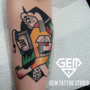 #gemtattoo #gemtattoostudio. #southkorea #tattoo by #artist #dasompark @dasompark from #Seoul -#greedychild #child in #color I really love this style