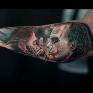 Joker portrait artist mark reed 