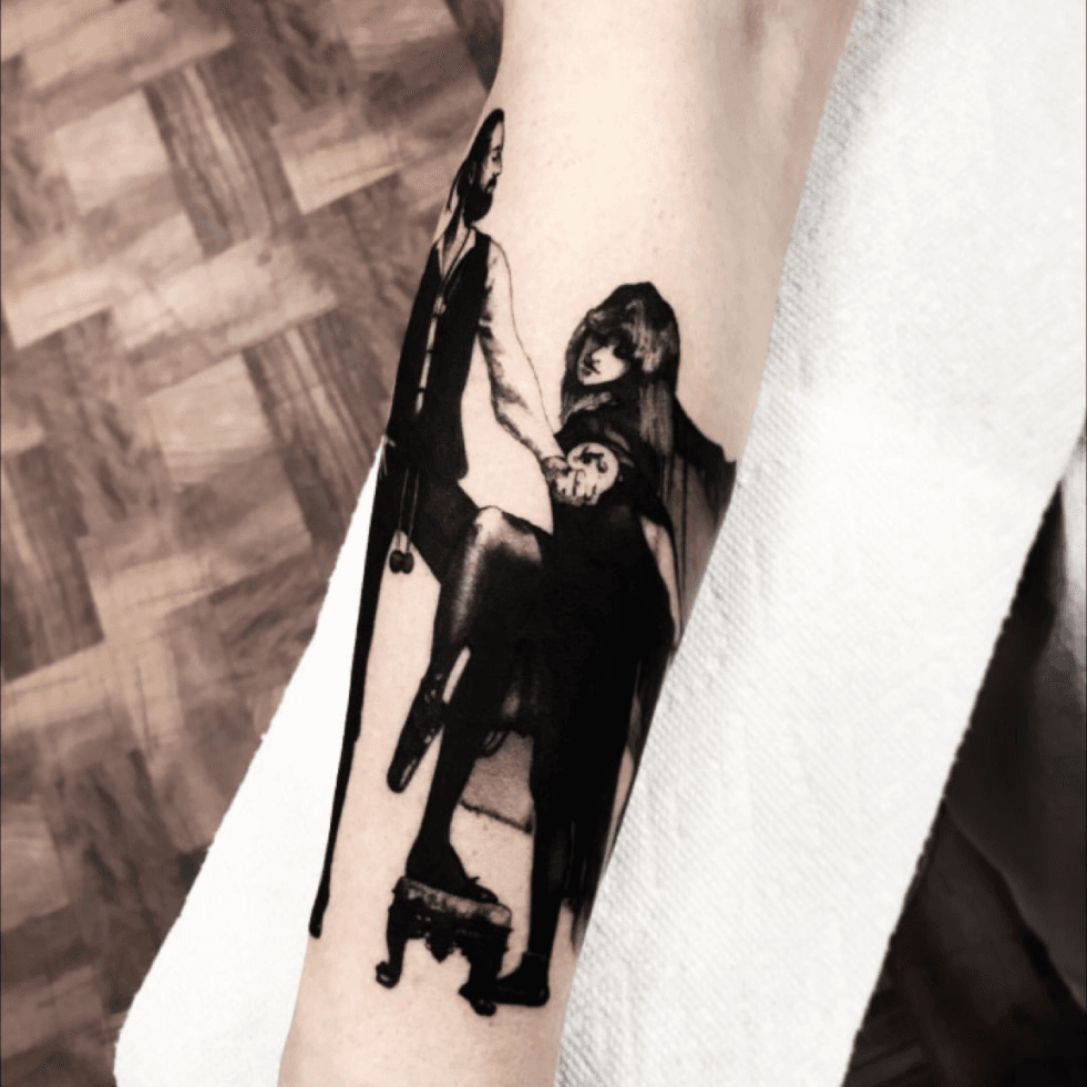 Fleetwood Mac Tattoo Flash Print Unframed Prints  Etsy