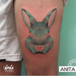 #iristattoo#bunny #rabbit #geometric 