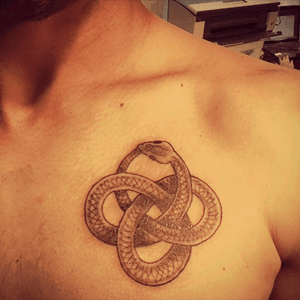 #ouroboros #tattoo #ink #blackworktattoo #tatuaje #kissink 