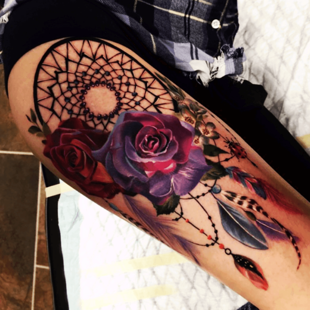 Dream Catcher Tattoo for Women  Tattoos for women Tattoos Tattoos for  daughters