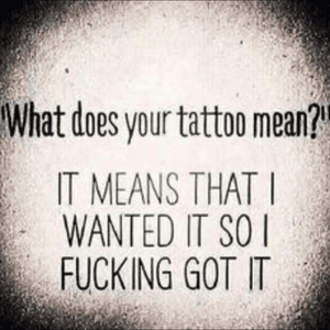 #Tattoed #meaning #tattoomean #lol #funny 
