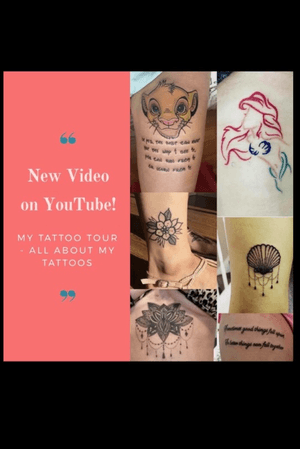 Done a Tattoo Tour Video on Youtube! Go to my instagram account and click on the link in my Bio! #Tattootour #tattoos #youtube 