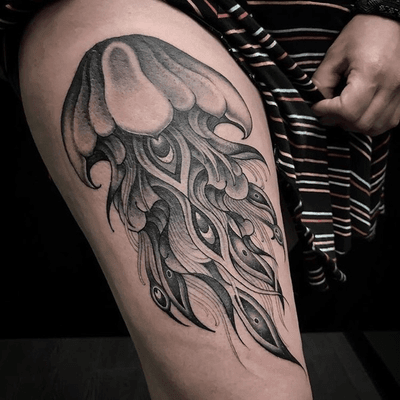 Tattoo from Cloak and Dagger Tattoo London