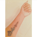 Ohana means family💗 #tattoo #watercolortattoo #watercolor #ohana #ohanameansfamily 