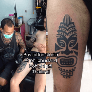 #maori #tattooart #tattooartist #Bambootattoo #traditional #tattooshop #at #Bustattoostudio #phiphiisland #thailand🇹🇭#tattoodo #tattooink #tattoo #phiphi #kohphiphi #thaibambooartis  #thailandtattoo Artist by Bus Situated in the near koh phi phi police station , Bus tattoo is a small studio run by Mr.Bus, an experienced and talented tattooist who can perform his art both with bamboo stick and with electric tattoo gun.