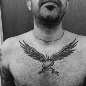 Chest piece, by Josh Lord 2015