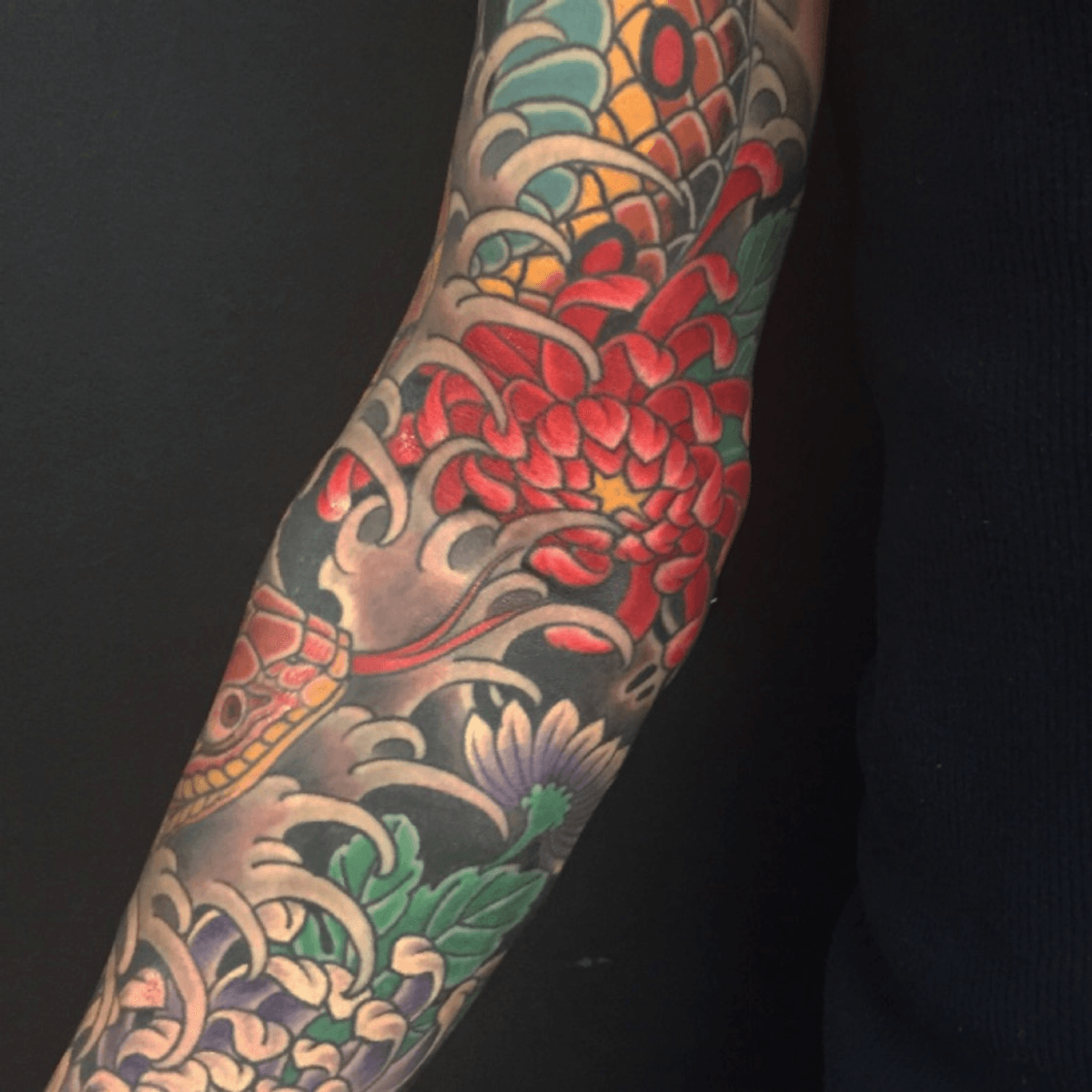 Tattoo Uploaded By Chris Garver • Last Spot On This Sleeve Complete • Tattoodo 8148