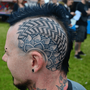 Head tattoo done today at the 17th midleton tattoo show 🤘 #ink #tattoo #head 