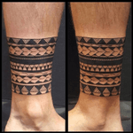 Maori ankle band tattoo #maoritattoo #maori #ankle #ankletattoo #anklebracelet #maoriankle #bandtattoo 