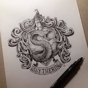 UPDATED] 40 Sinister Slytherin Tattoos