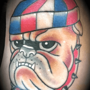 Western Bulldogs tattoo #bulldog #bulldogtattoo 