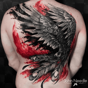 John Needle 🇧🇷 #fenix #phoenix #asas #wings #mitologia #mithology #tatuadoresdobrasil