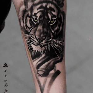 Beautiful work! #tiger #shading #hyperrealism #animals 