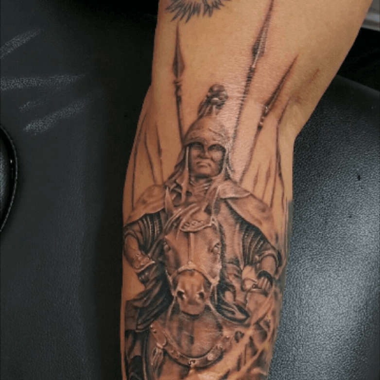 mongolian warrior tattoo