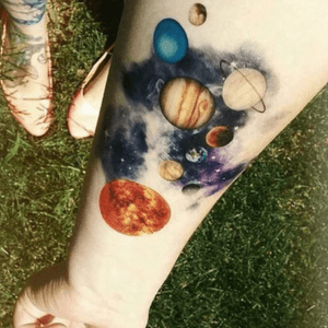 Very cool! #planets #galaxy #sky #solarsystem #earth 