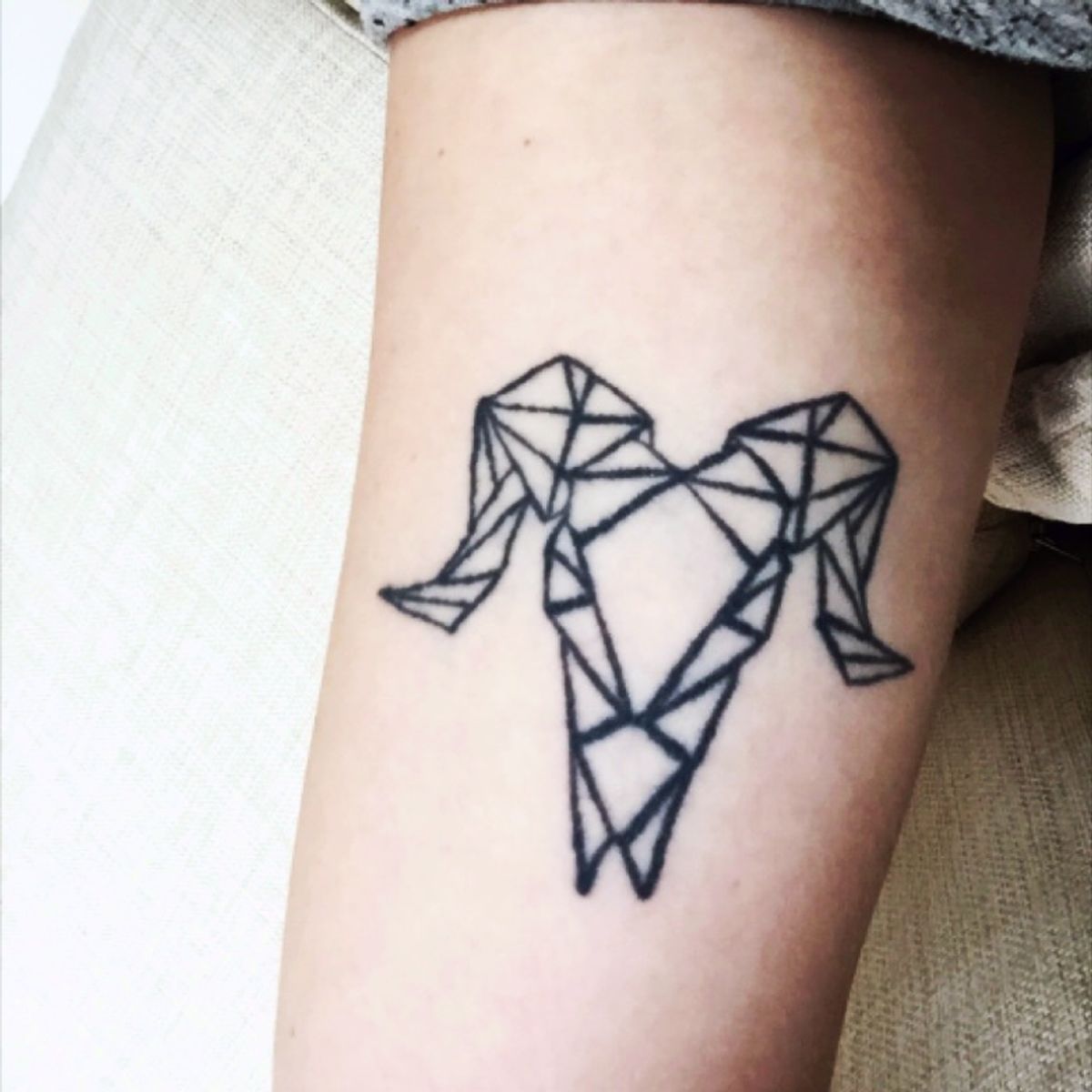 Tattoo uploaded by Tilde Soendergaard • Aries #simple #aries • Tattoodo Tattoo uploaded by Tilde Soendergaard • Aries #simple #aries • Tattoodo