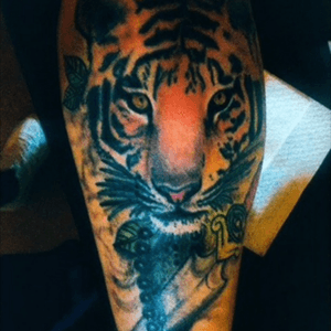 Daddy get a tiger 🐯🐅 #tattoo #VIVI #VIVILAND #TeamVIVI