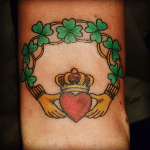 My second tattoo to represent my irish side. #goirish