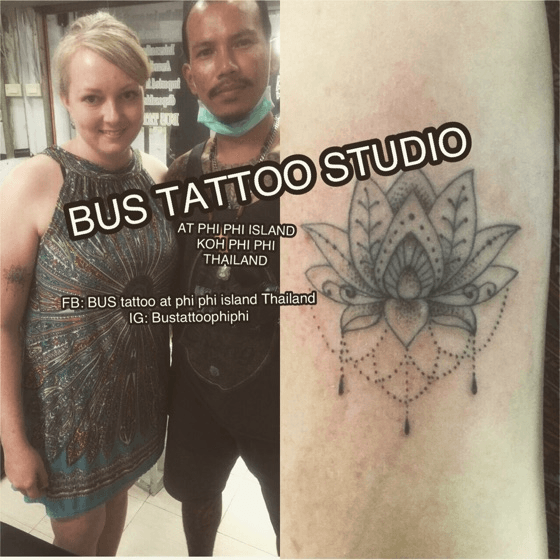 Bus tattoo studio phi phi island thailand (bamboo tattoo) • Tattoo Artist •  Tattoodo