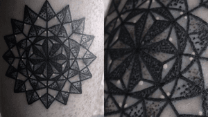 Geometric mandala blackwork Jan 2017 luckymac.ink