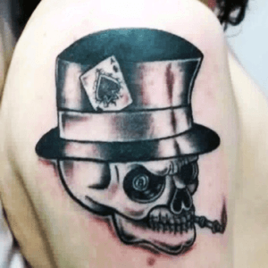 Tatuagem caveira #tattooskull #skull #tatuagemcaveira #caveira #tatuagem #tattoo #jeffinhotattow 