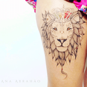 Artist #anaAbrahao#lion 