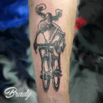 #tattoo #tattooartist #ink #eastsidetattoo #blackgrey #armtattoo #moose #bike #guyswithtattoos #inkedguys