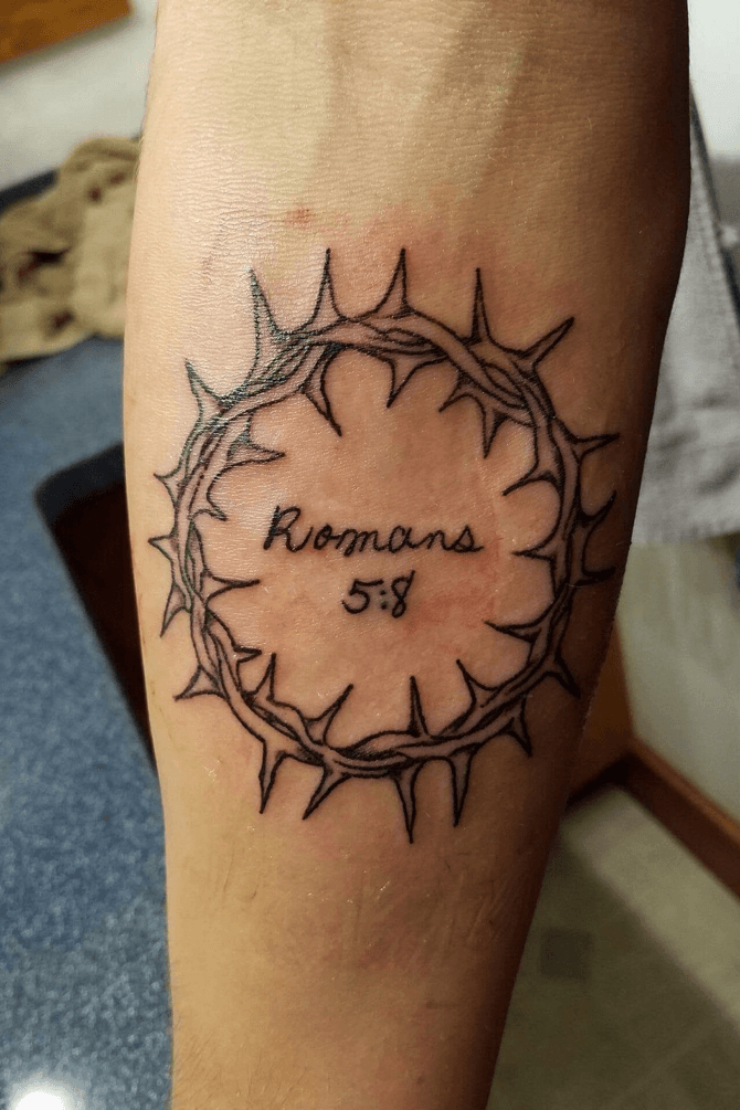 First tattoo of passed fathers name and birthday Done by Luis Gangotena at  atomic tattoos in Tampa Florida  rtattoos