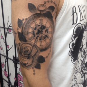 Going to close..Everything has own time##time #tattoo #brazil 