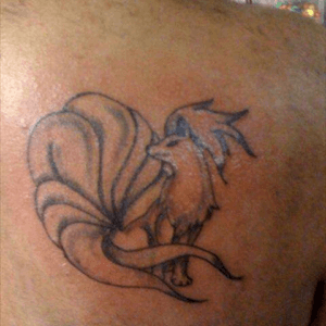 Ninetails tattoo #pokemon #fire 