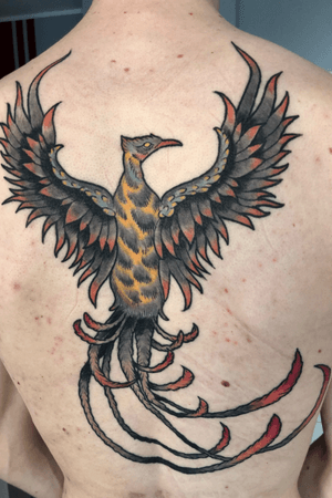 A phoenix realted to a car accident occurred in autumn 2017 which i barley survived. Made by Carlo Heins in spring 2018. 