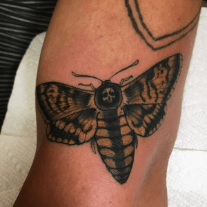 Fun death head moth!Done at Apogee Tattoo Parlour