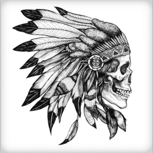 Forearm piece I want! #chief #headdress #indian #nativeamerican #skull #awesome #culture #feather #design #amijames #amazing #epic #awesome #nexttattoo #balckandwhitetattoo #death #Perfection