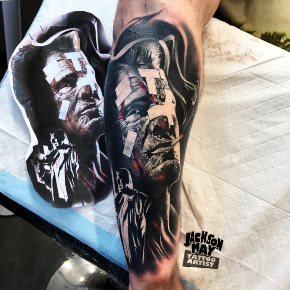 Tattoo uploaded by Jackson May • #marv #sincity #jacksonmay #jacksonmaytattoo • Tattoodo Tattoo uploaded by Jackson May • #marv #sincity #jacksonmay #jacksonmaytattoo • Tattoodo