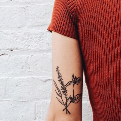 Potential style for floral tattoo