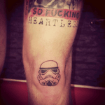 #knee#kneetattoo#leg#tattoo#stormtrooper#starwars#coolstuff#blackwork#trooper#stormtroopertattoo 