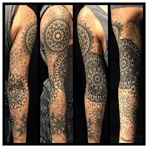 Mandala sleeve by @tattoosbyloaf 