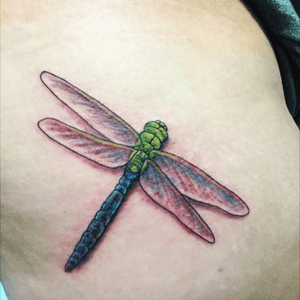 Decication to my second mom done by Nate at Addictions in Fargo, ND #dragonfly 