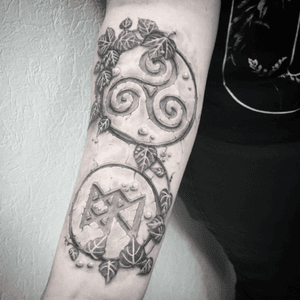 #tattoo #Runes #runestattoo #3dtattoo #lespetitspointsdefanny 